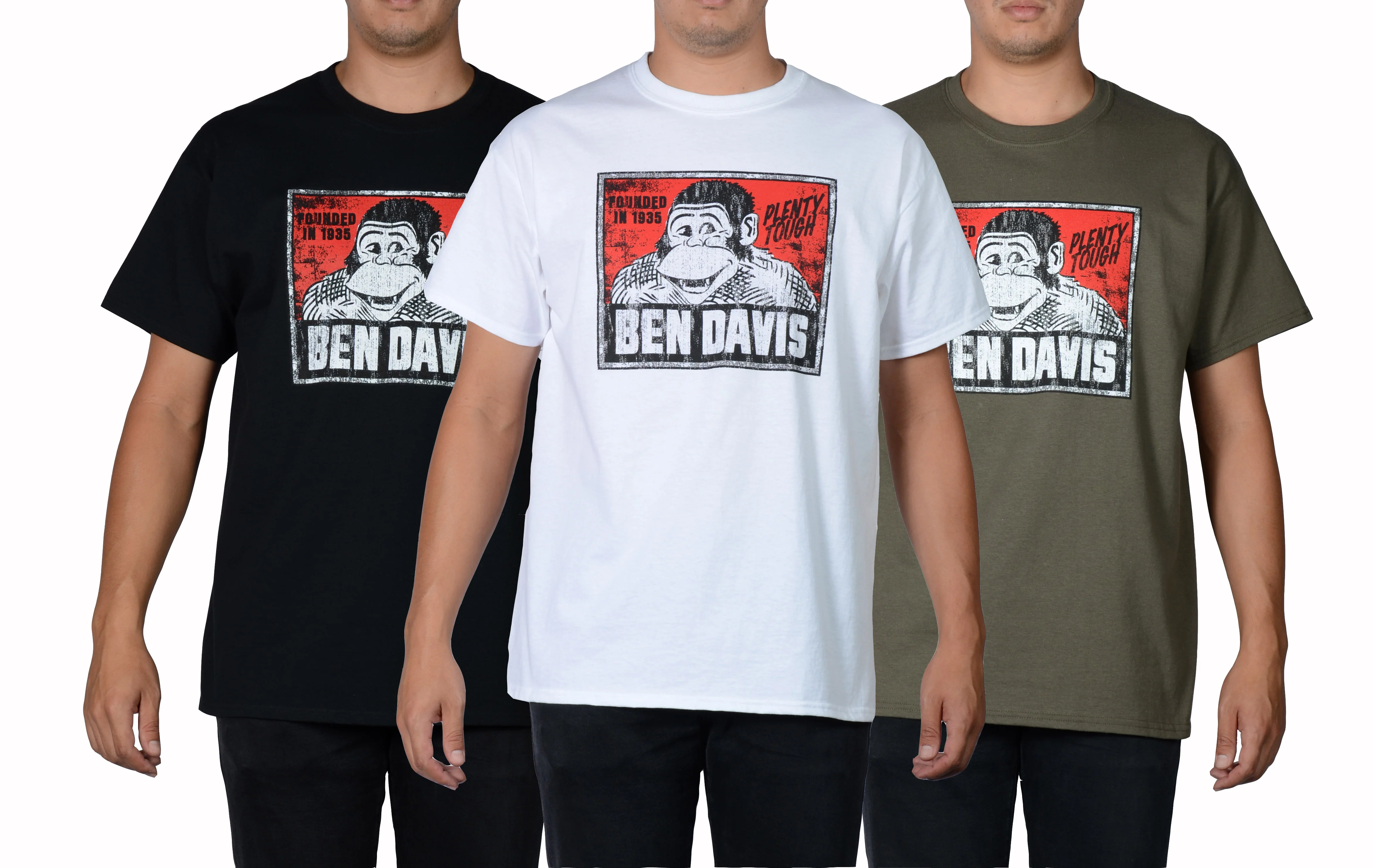 Ben Davis Vintage Logo T-shirt - Black - Image 2
