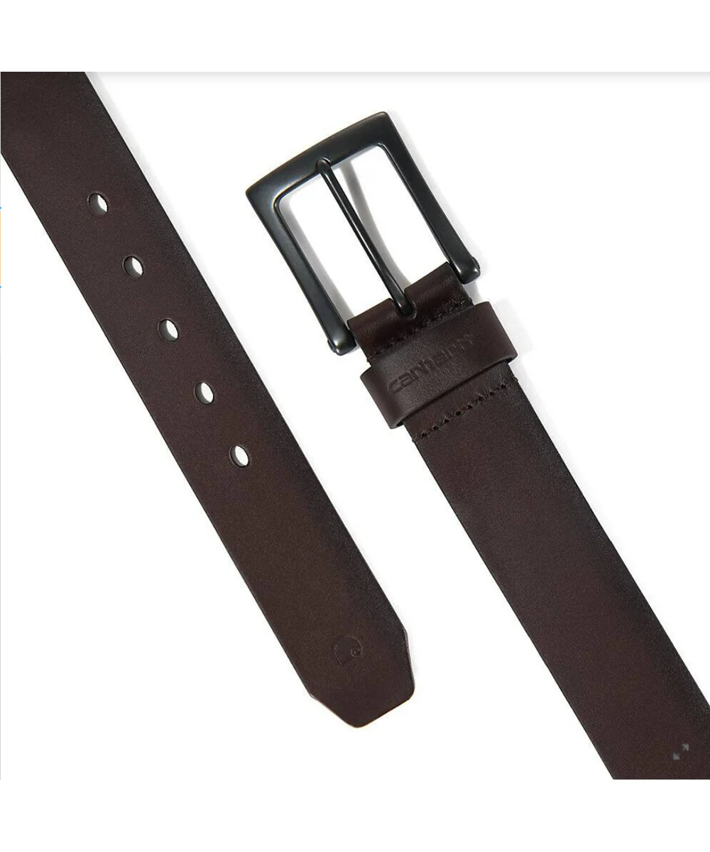 Carhartt Anvil Leather Belt - Brown - Image 2