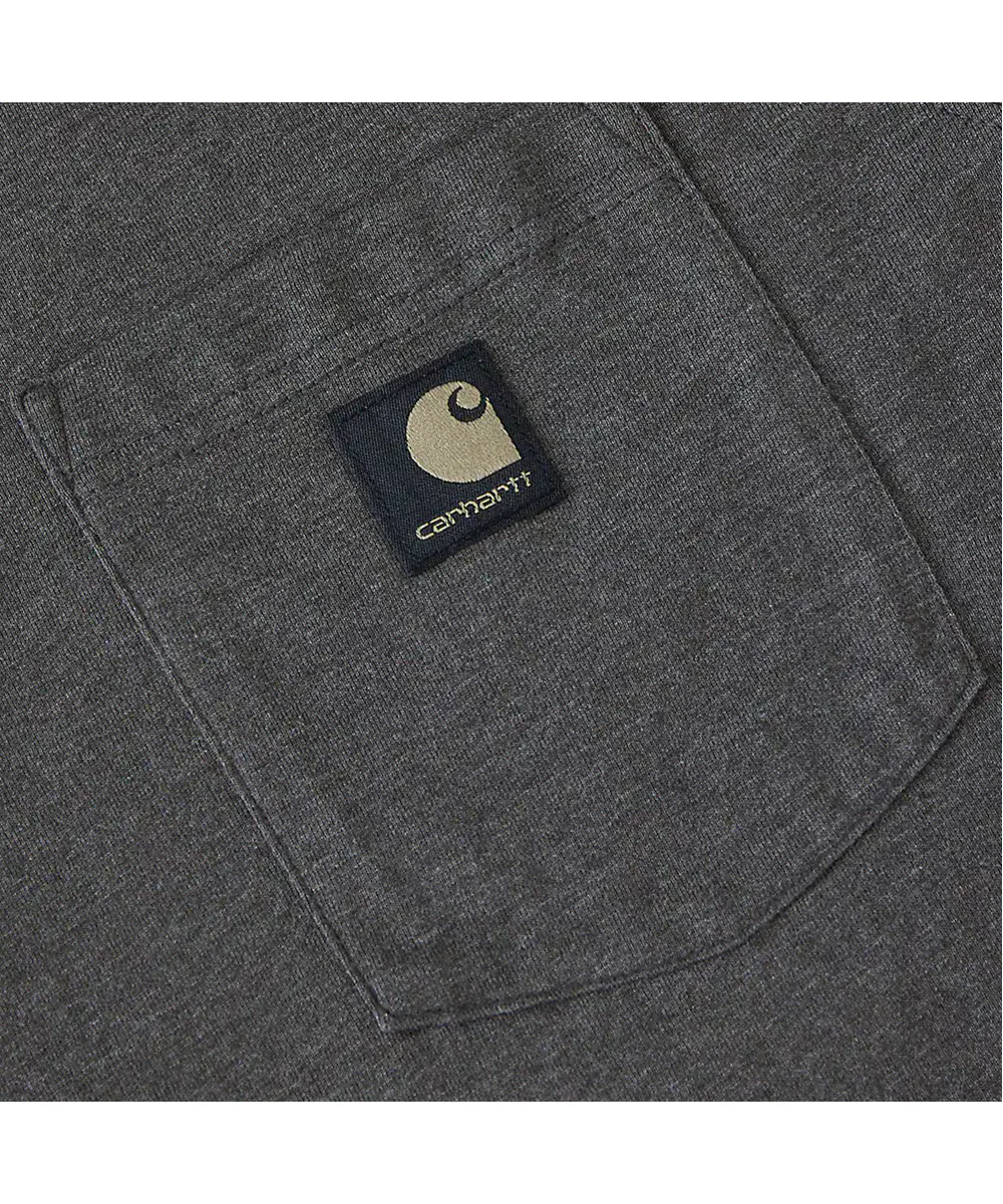 Carhartt Irvine Relaxed Block Camo T-Shirt - Carbon Heather - Image 3