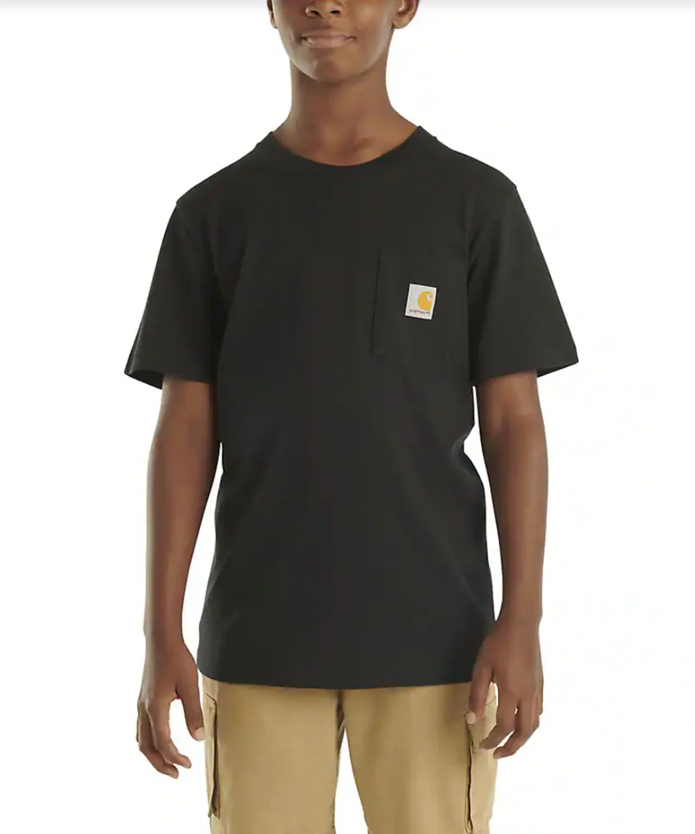 Carhartt Kids Short Sleeve Pocket T-shirt - Black