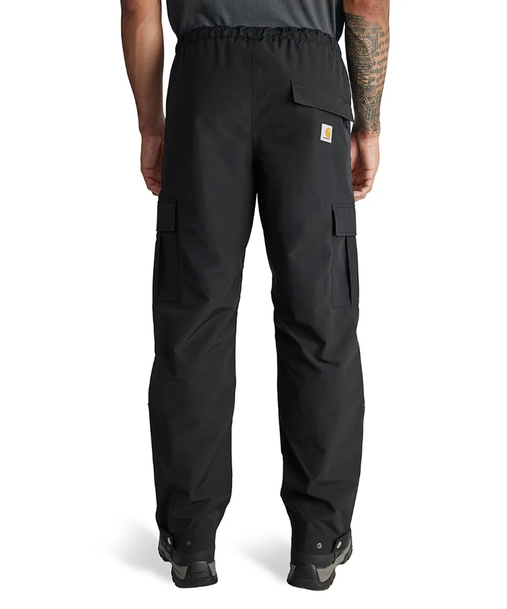 Carhartt Men's Bayou Waterproof Rain Pants - Black - Image 2