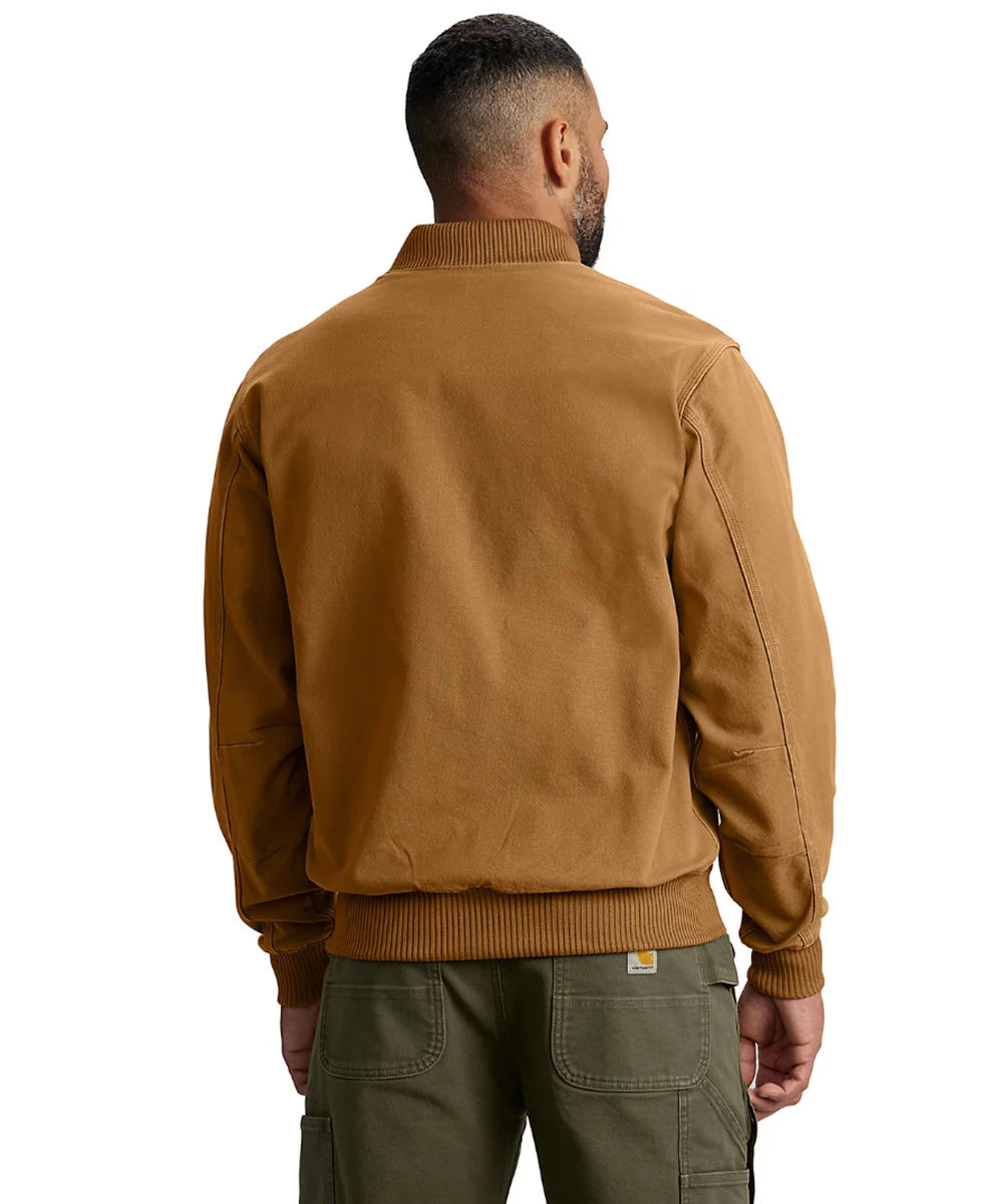 Carhartt Men's Duck Bomber Jacket - Carhartt Brown - Image 2