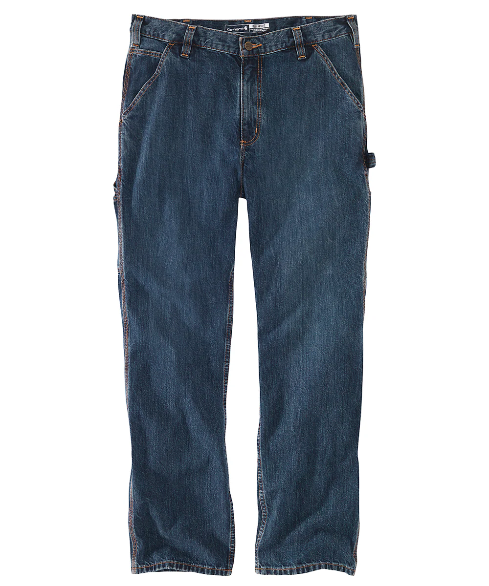 Carhartt Men's Loose Fit Carpenter Jeans - Canal - Image 2