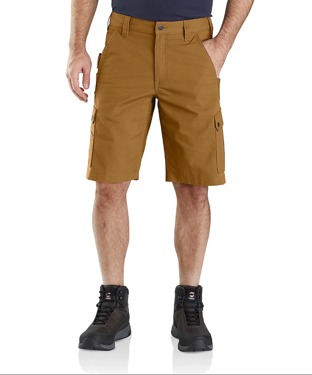Carhartt Men's Rugged Flex Ripstop Cargo Shorts - Carhartt Brown
