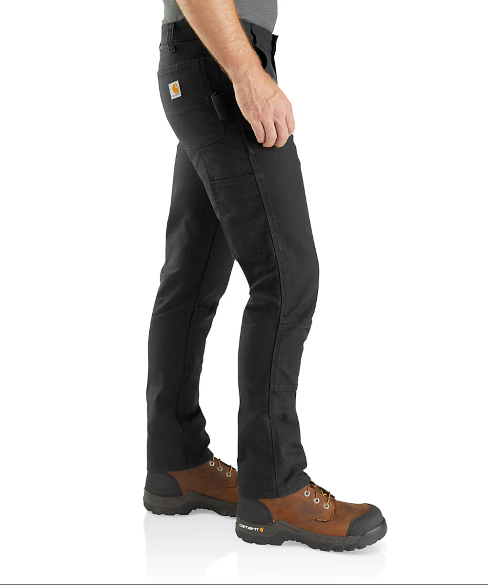 Carhartt Men's Rugged Flex Slim Fit Double Front Pants - Black - Image 2