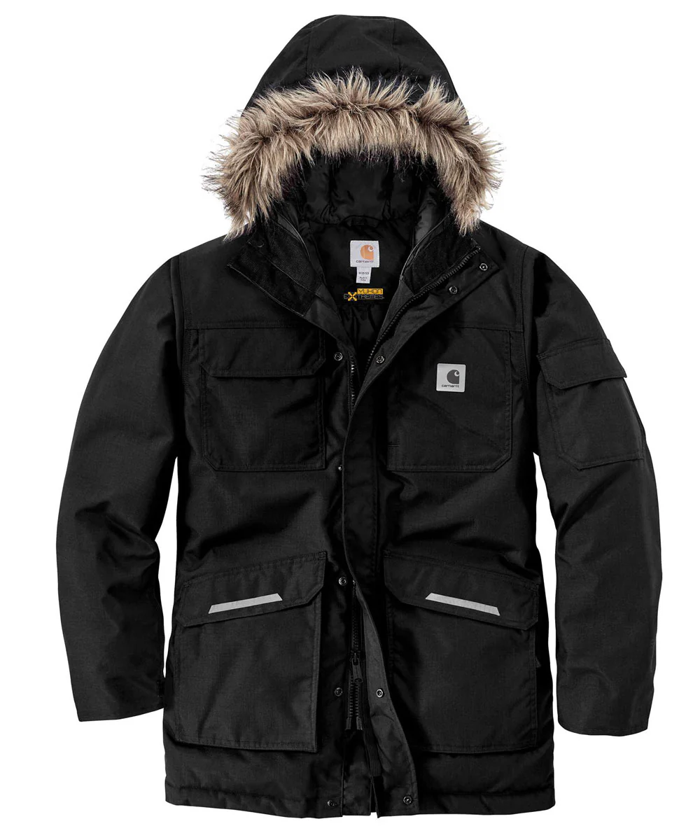 Carhartt Men's Yukon Extremes Insulated Parka - Black - Image 2