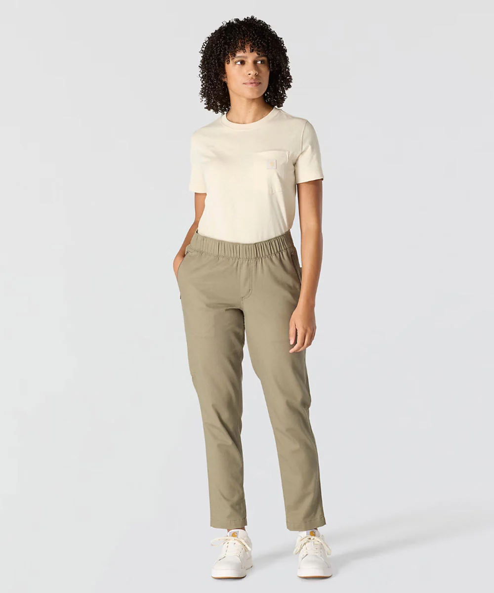 Carhartt Women's Force Ripstop Pants - Dusty Olive