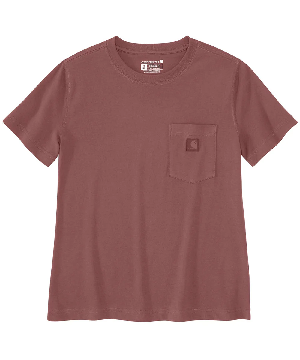Carhartt Women's Irvine T-shirt - Dark Rose Tint