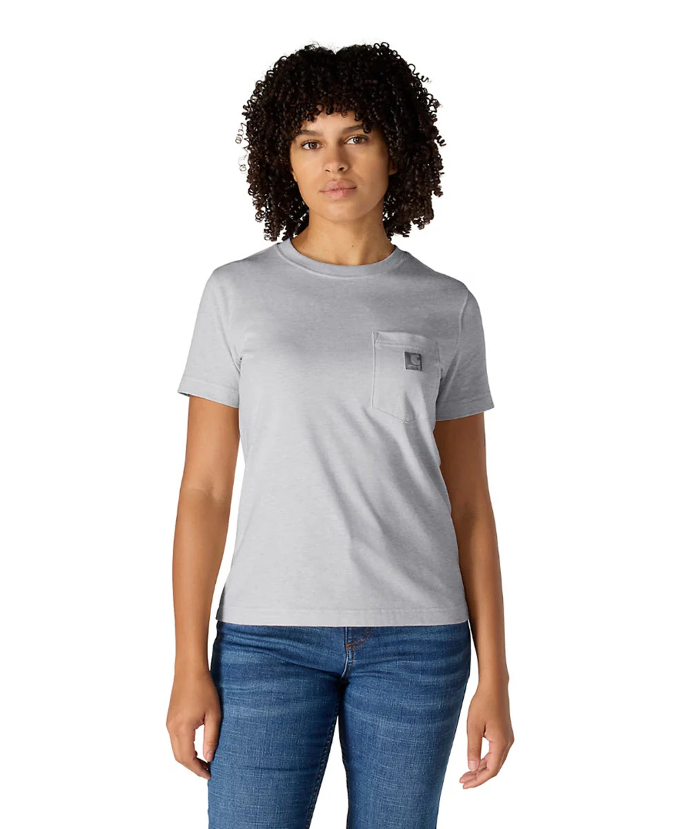 Carhartt Women's Irvine T-shirt - Heather Grey - Image 2
