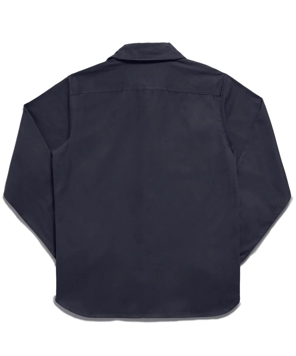 Dave's New York Everyday Flannel Long Sleeve Shirt - Navy - Image 2