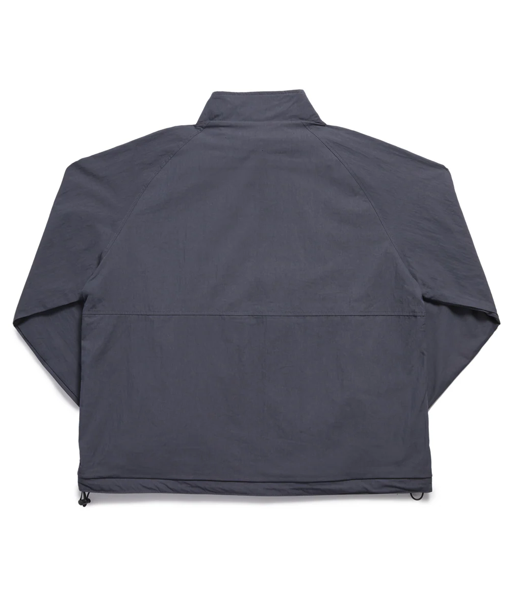 Dave's New York Nylon Track Jacket - Slate Blue - Image 2