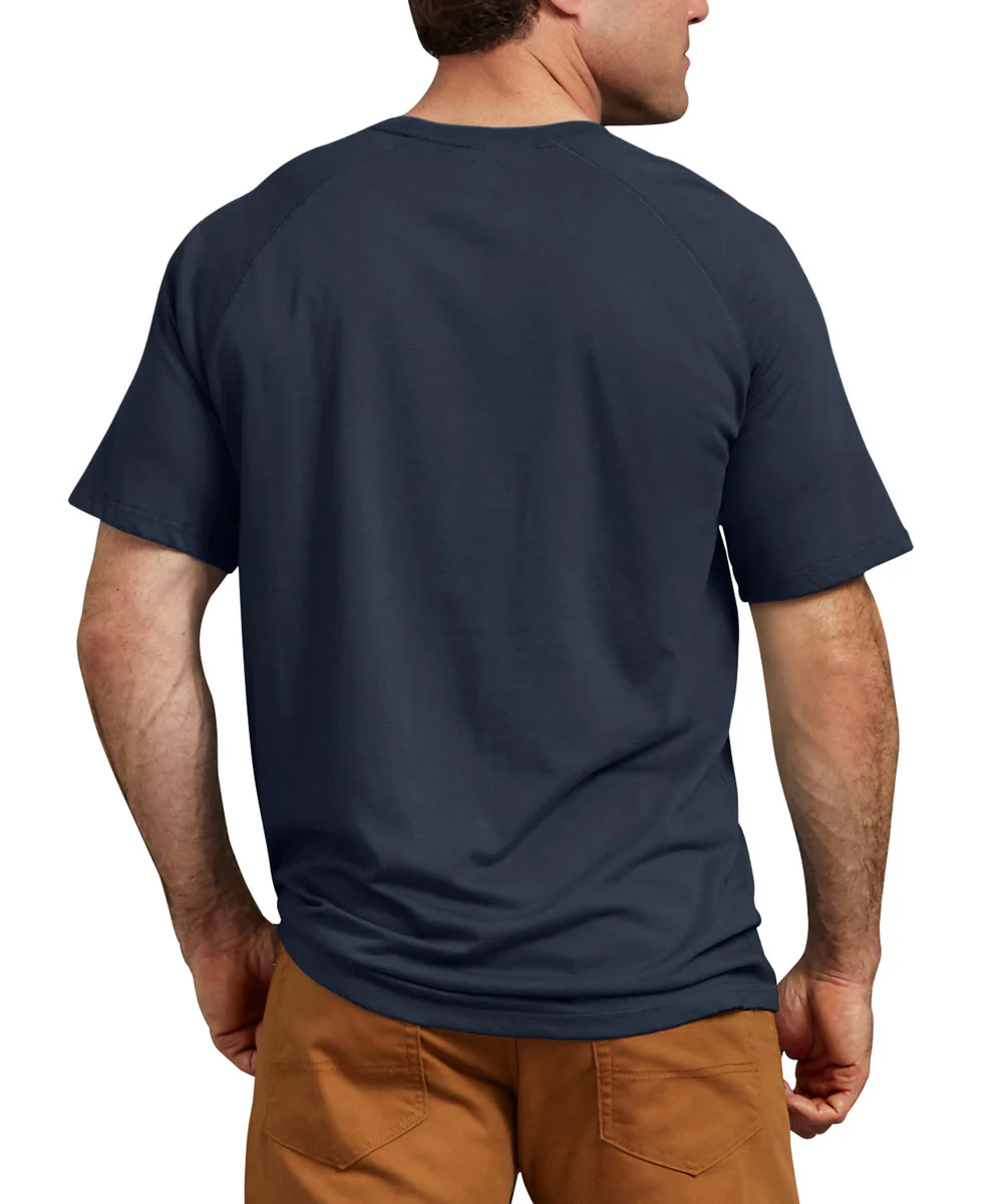 Dickies Cooling Temp-iQ Short Sleeve T-Shirt - Dark Navy - Image 2