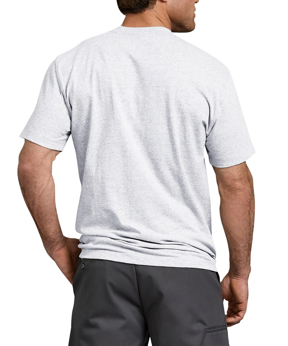 Dickies Heavyweight Short Sleeve Pocket T-shirt - Ash Grey - Image 2
