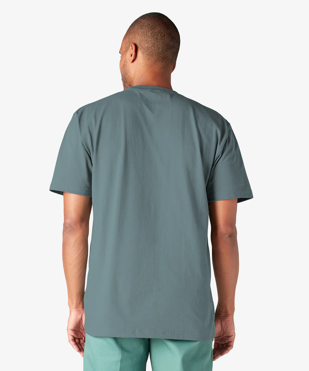 Dickies Heavyweight Short Sleeve Pocket T-shirt - Smoke Blue - Image 2