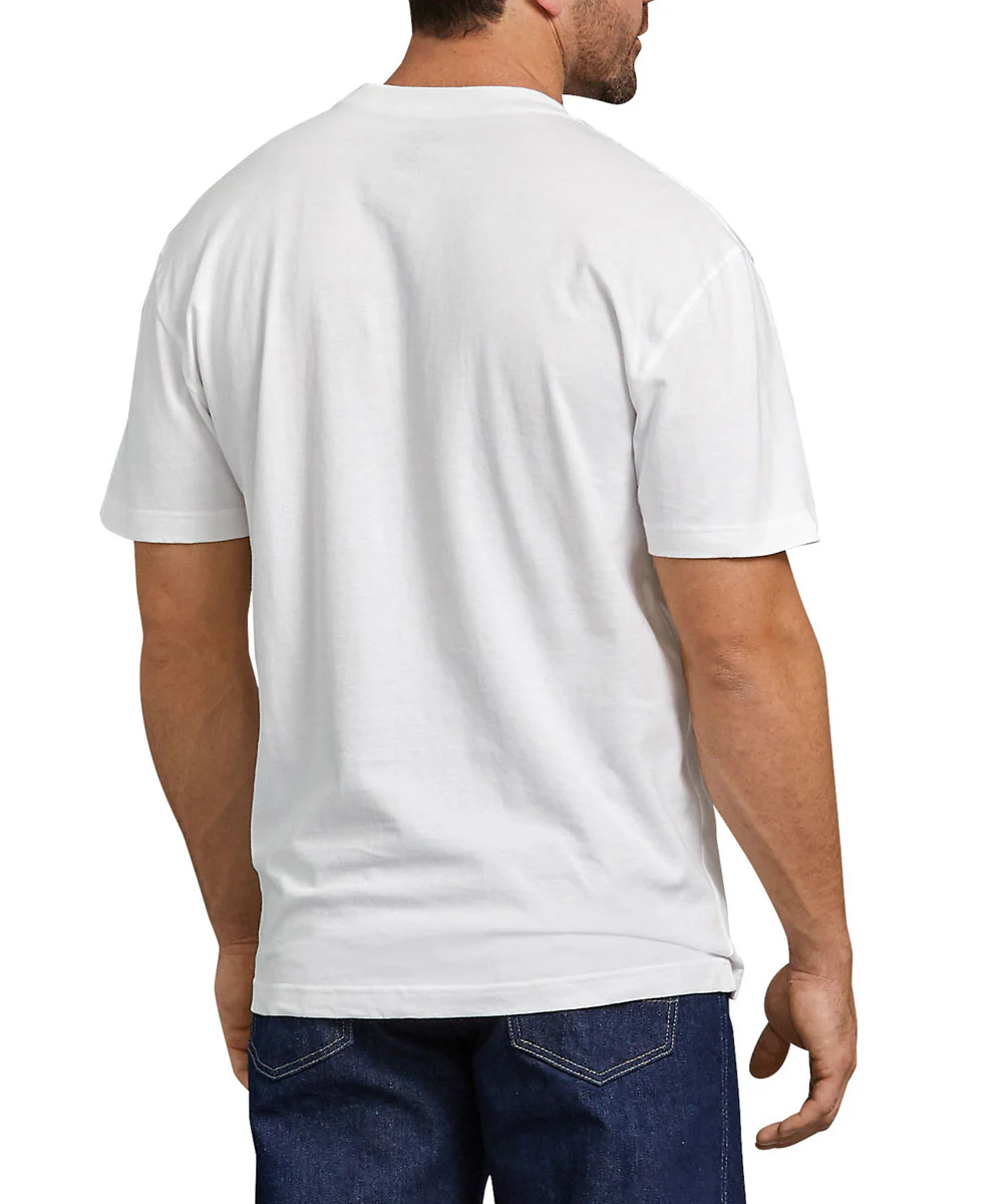 Dickies Heavyweight Short Sleeve Pocket T-shirt - White - Image 2