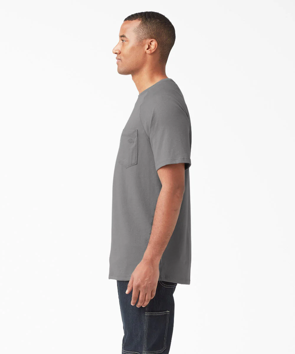 Dickies Men's Cooling Temp-iQ Short Sleeve T-Shirt - Smoke Grey - Image 2