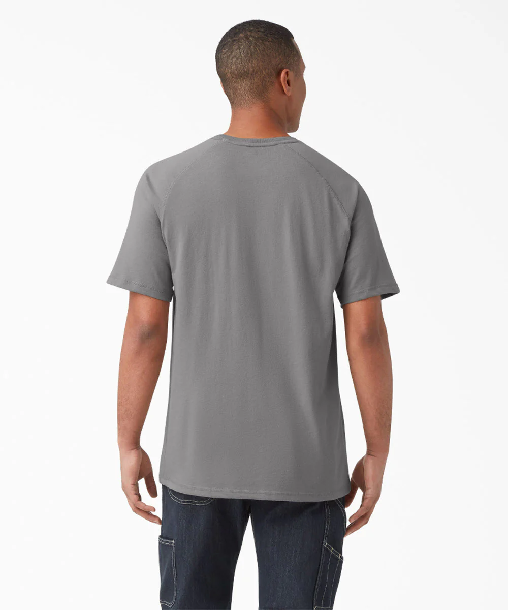 Dickies Men's Cooling Temp-iQ Short Sleeve T-Shirt - Smoke Grey - Image 3