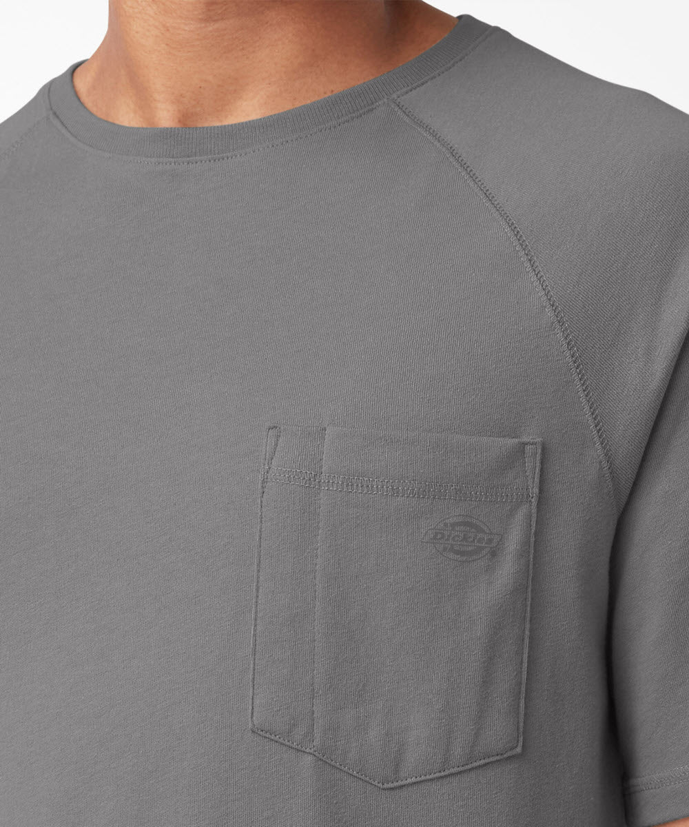 Dickies Men's Cooling Temp-iQ Short Sleeve T-Shirt - Smoke Grey - Image 4