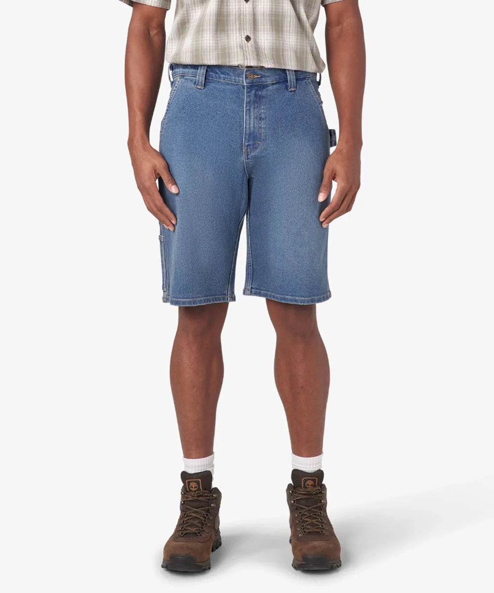 Dickies Men's Flex Utility Denim Shorts - Light Wash