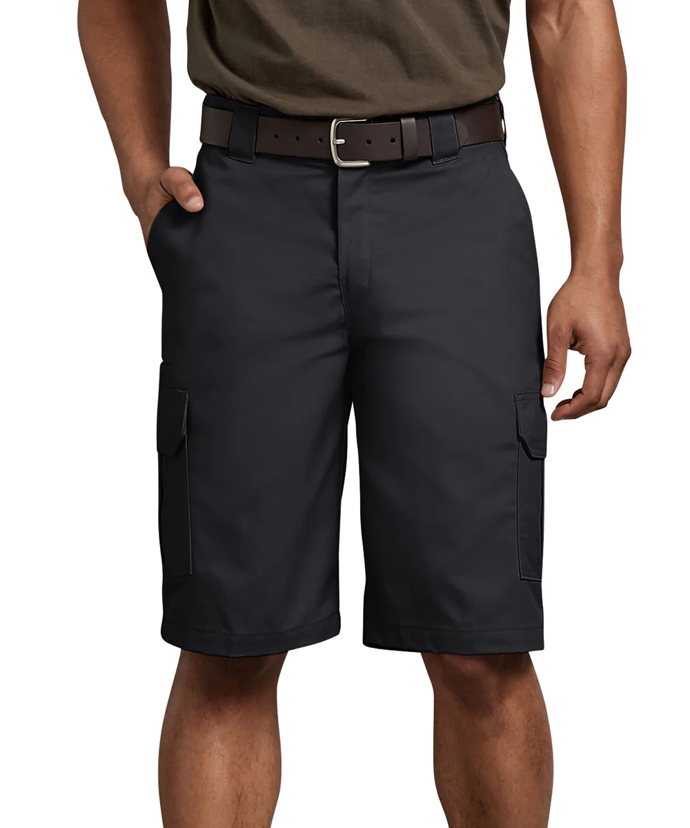 Dickies Men's Twill 11” Cargo Shorts - Black
