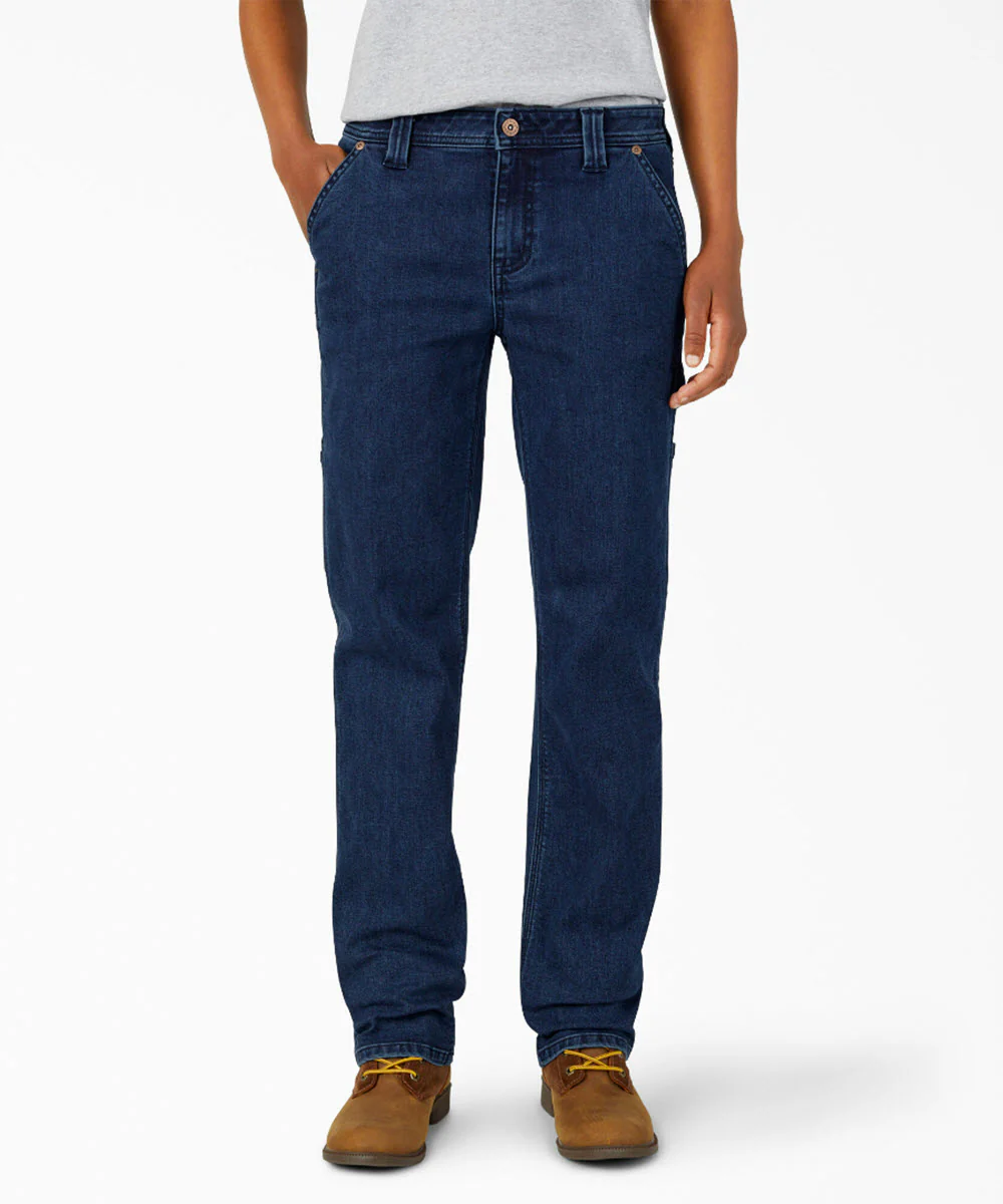 Dickies Women's Denim Carpenter Jeans - Stonewash Denim