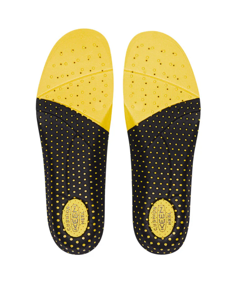 Keen Footwear Men's Utility K-10 Replacement Insole - Black/Yellow - Image 3