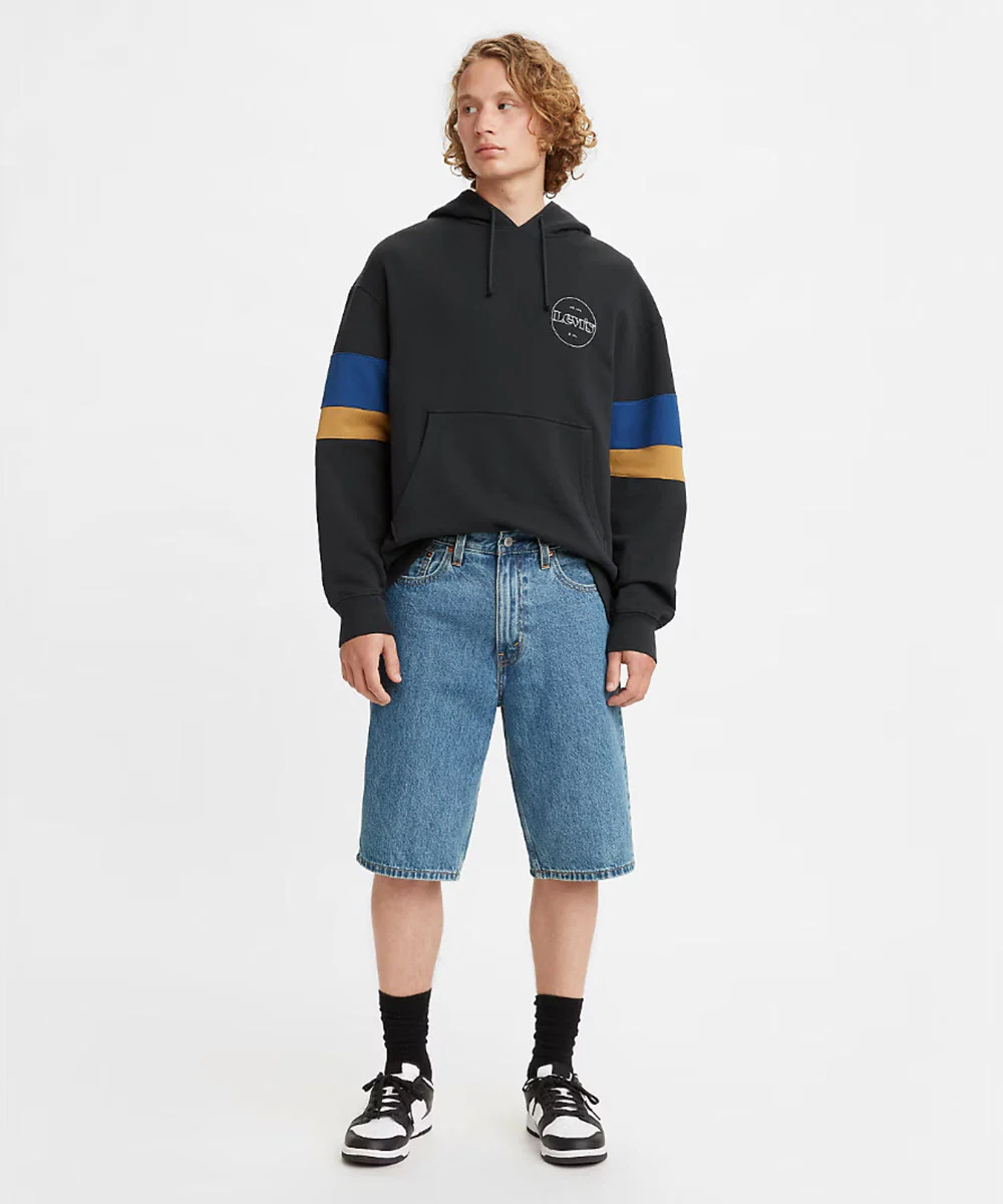 Levi's Men's 469 Loose Fit Denim Shorts - Medium Score