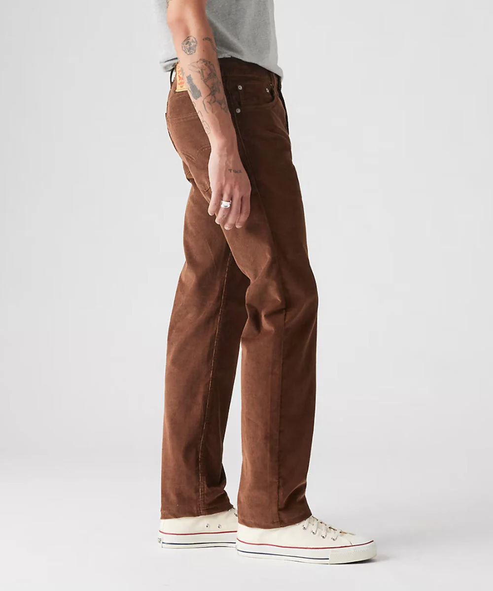 Levi's Men's 505 Regular Fit Corduroy Jeans - Teak - Image 2