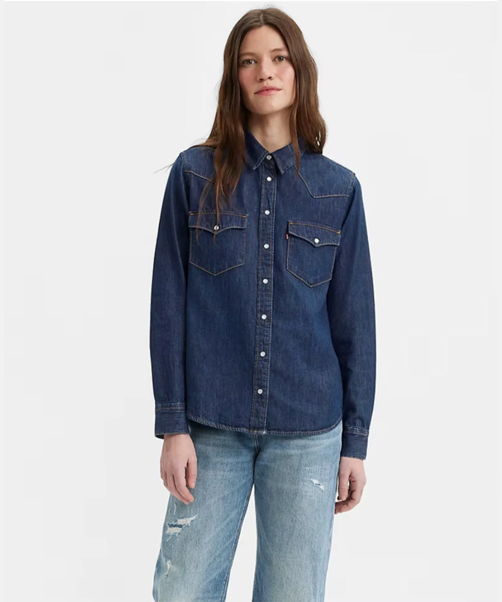 Levi's Women's Ultimate Western Denim Shirt - Smokin' Hot