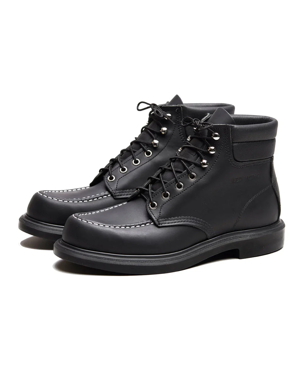 Red Wing Heritage 6-inch SuperSole Moc Toe - Black Chrome