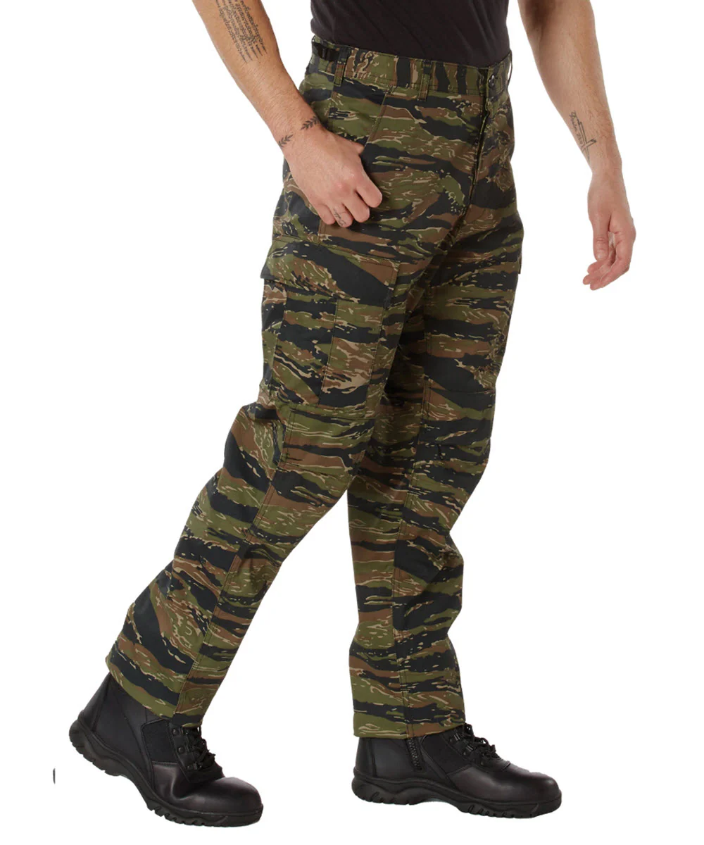 Rothco Army Style BDU Cargo Pants - Tiger Stripe Camo