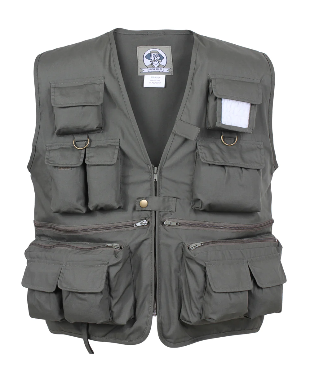 Rothco Uncle Milty Travel Vest - Olive Drab