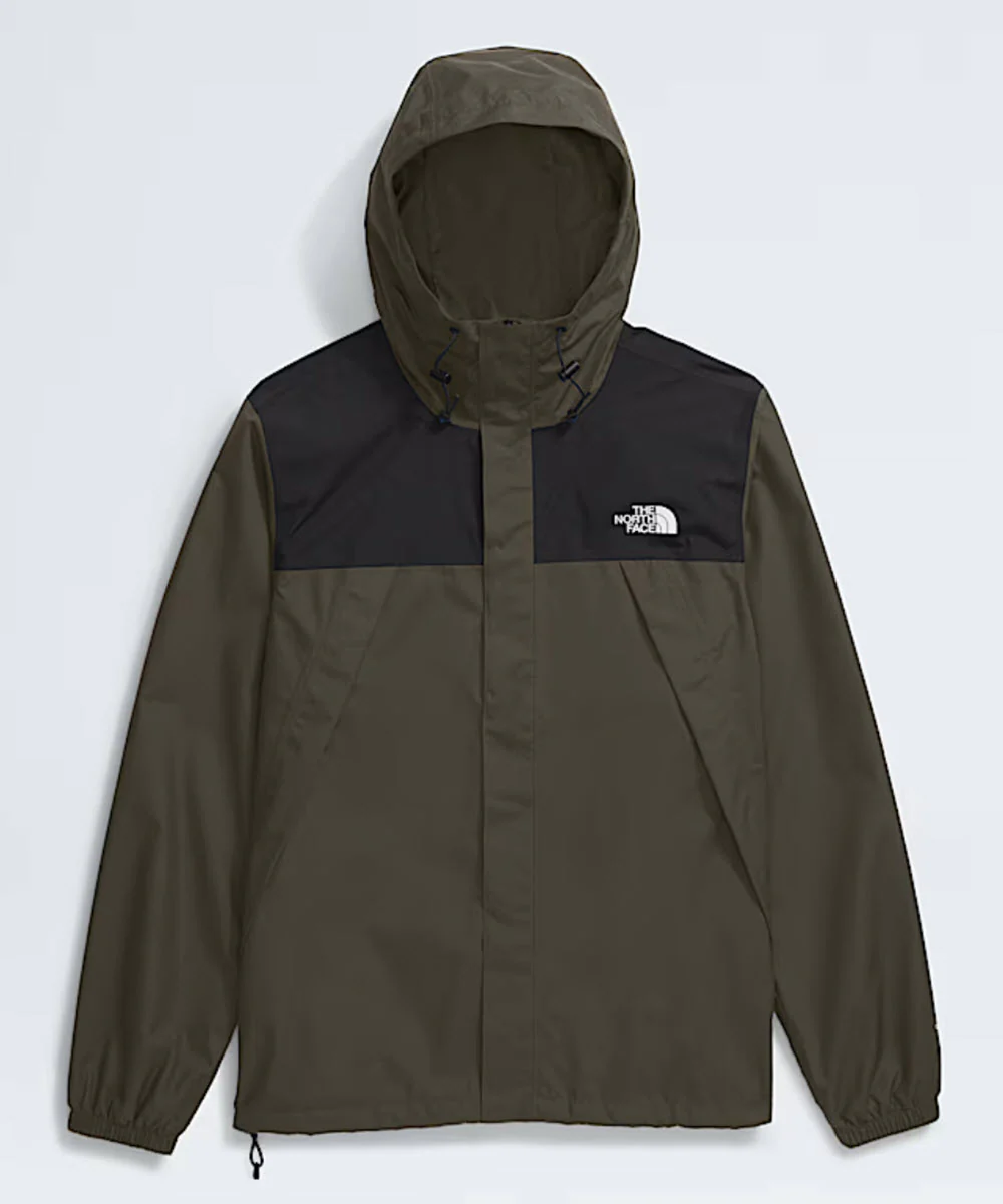 The North Face Men's Antora Waterproof Jacket - New Taupe Green - Image 2