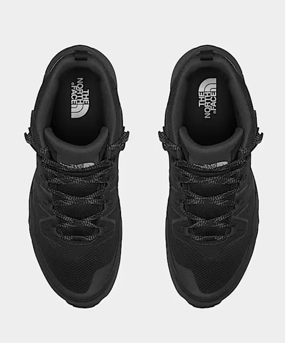 The North Face Men's HedgeHog 3 Mid Waterproof Boots - Black/Asphalt - Image 2