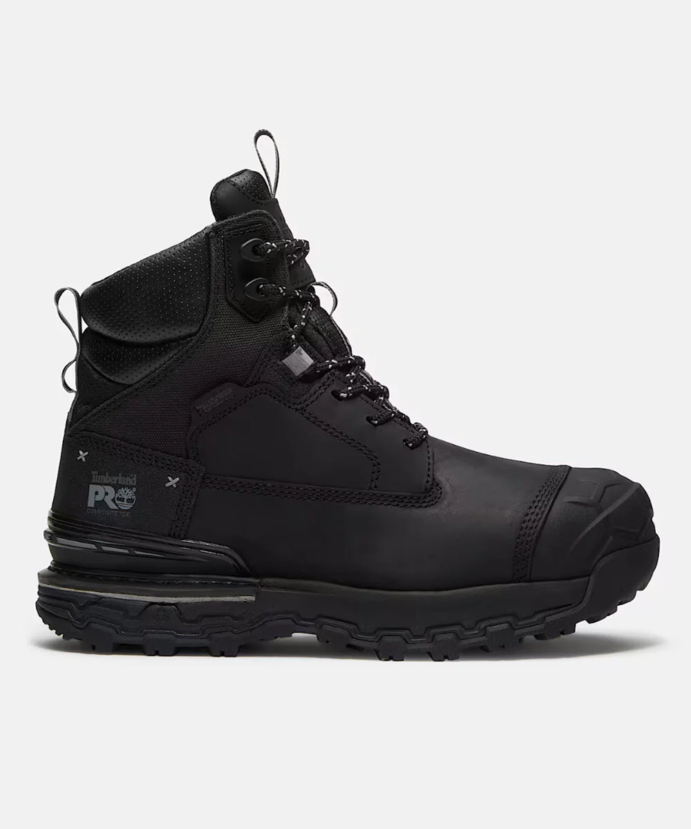 Timberland PRO Men's Boondock Ultralight 6" Composite-Toe Waterproof Work Boots - Black - Image 2